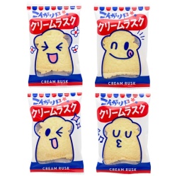 【5/12入荷】こんがりクリームラスク　(20入)＃40　朝食にもお薦め♪