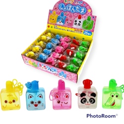 キューブしゃぼんだま　きょろりんズ（5個/1ケース25個）#80