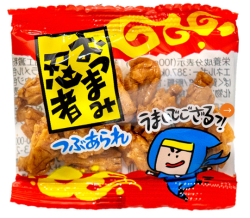 【新商品】おつまみ忍者つぶあられ　（100入り）#12