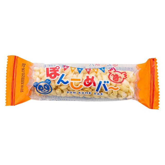 ぽんこめバー【通販】（お米のはざしの駄菓子です） /土屋商店