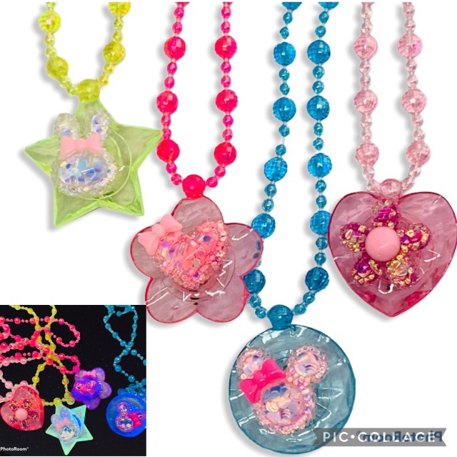 通販 光るおもちゃ クリスタルネックレスが 素敵すぎる 問屋 土屋商店