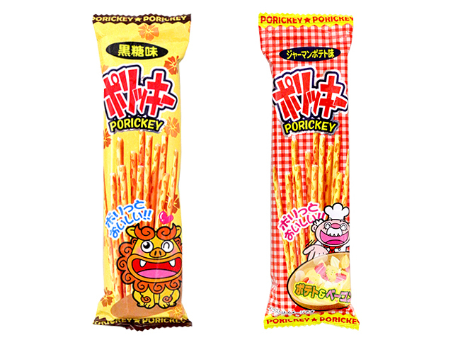 駄菓子／通販】ポリッキー ジャーマンポテト味 （24個）やおきん