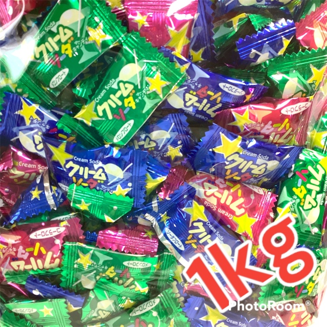 クリームソーダ【業務用 キャンディ 飴 大袋入り 卸し問屋価格】 業務