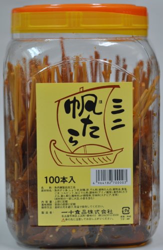 通販/ミニ帆たら(100本入り）】（株）一十海珍堂－土屋商店