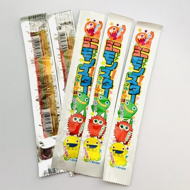 通販//駄菓子】激安！ミニモンスター フルーツ味グミ （48入）- 土屋商店