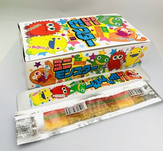 通販//駄菓子】激安！ミニモンスター フルーツ味グミ （48入）- 土屋商店