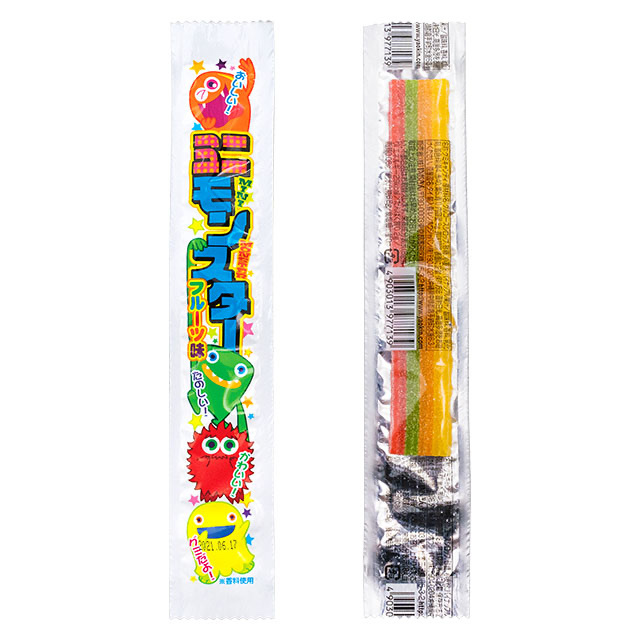 通販//駄菓子】激安！ミニモンスター フルーツ味グミ （48入）- 土屋商店