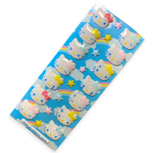 キティちゃんぷっくりシール 1枚～（お子様ランチにお薦め
