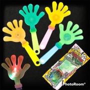 ピカピカパチパチハンド　光るおもちゃ(単品/12個）