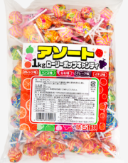 ローリーポップキャンディー 　アソート1KG(約100本入)業務用