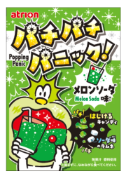 【新商品】パチパチパニック　メロンソーダ　24入　＃40
