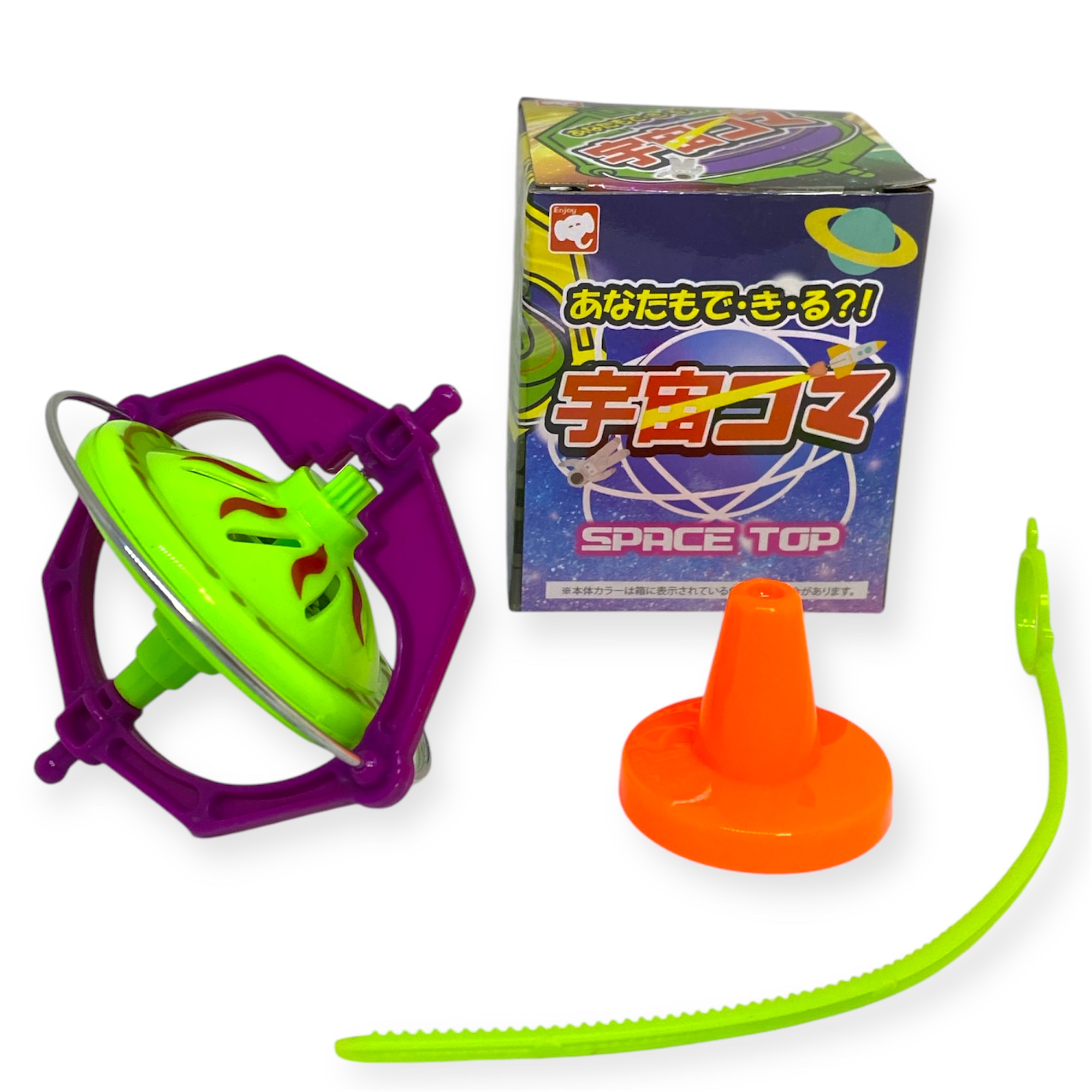 宇宙コマ（不思議な駒）電池無くても光る　＃120（単品/12個）