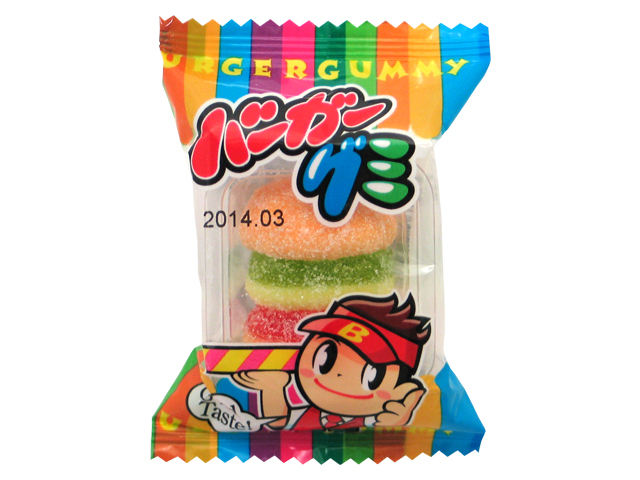 5色5種大袋ハンバーガーグミアメリカ菓子 5色5種大袋ハンバーガーグミアメリカ菓子