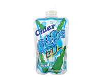 のむのむゼリーサイダー味 冷やしたり凍らせたりして食べるのがおいしい さっぱりサイダー味は子供に人気の味です。1箱30個入り