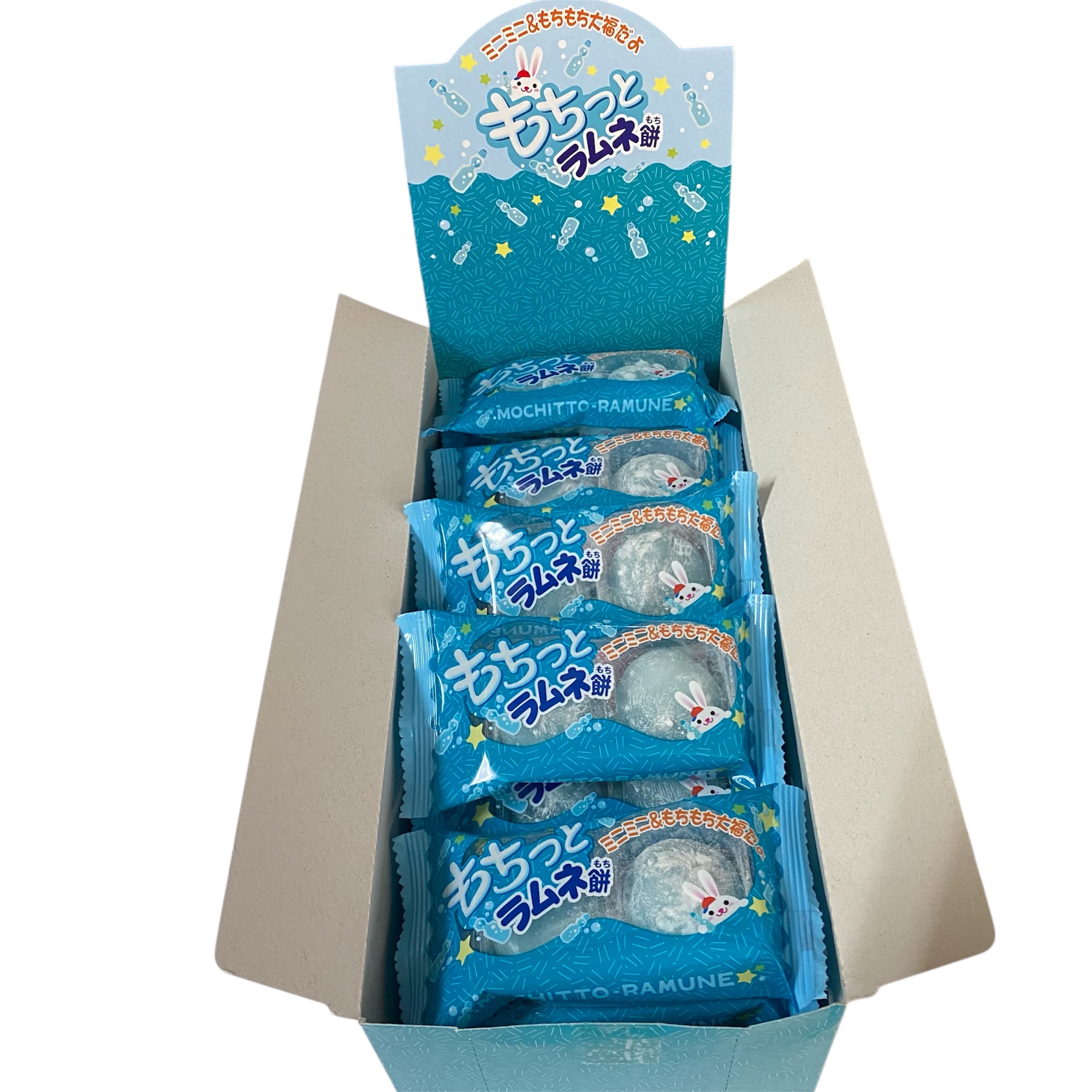 もちっとラムネ餅　イベント景品や駄菓子屋の定番商品としても大人気。