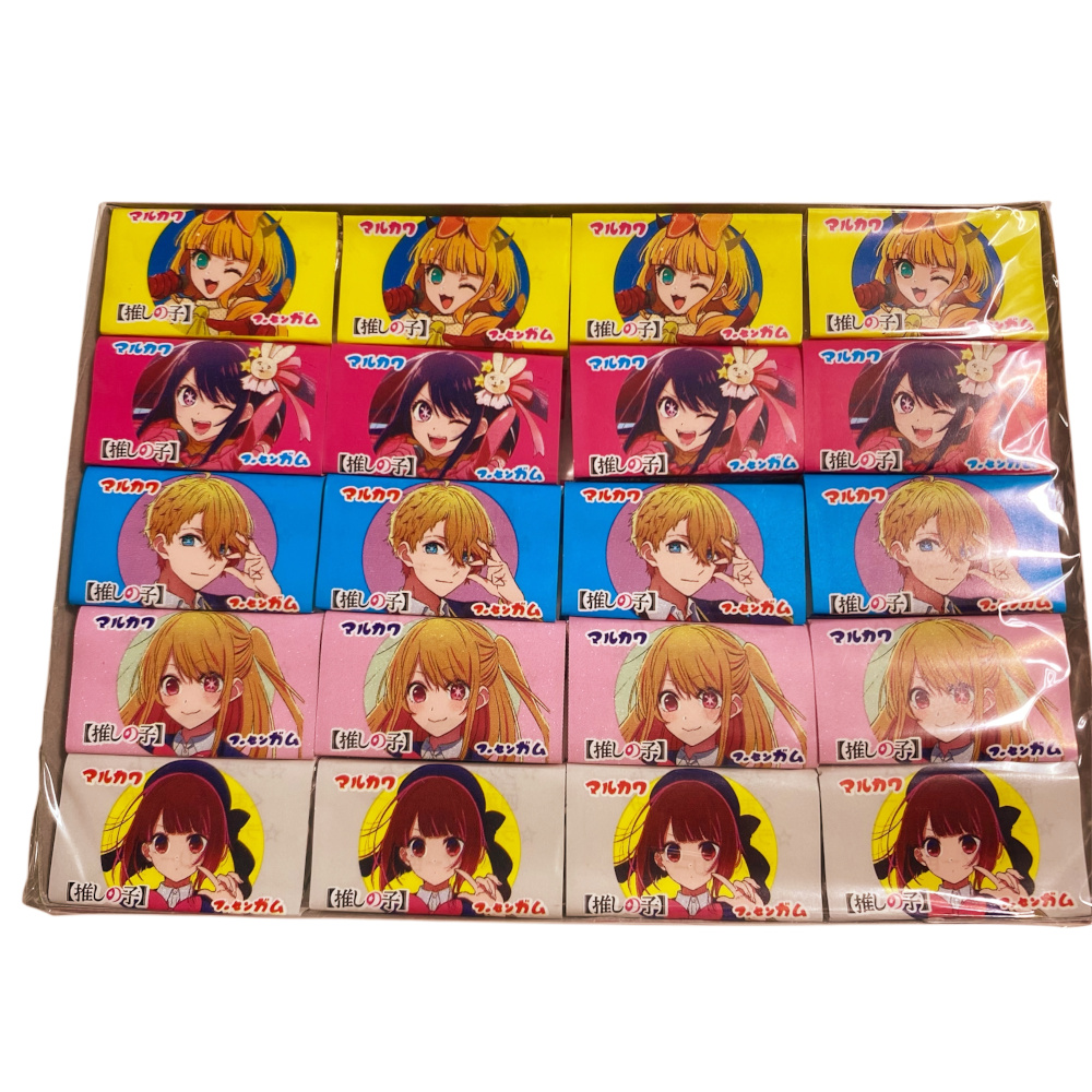 駄菓子屋の当り付】推しの子ガム イチゴ味55+5付問屋佐塚商店