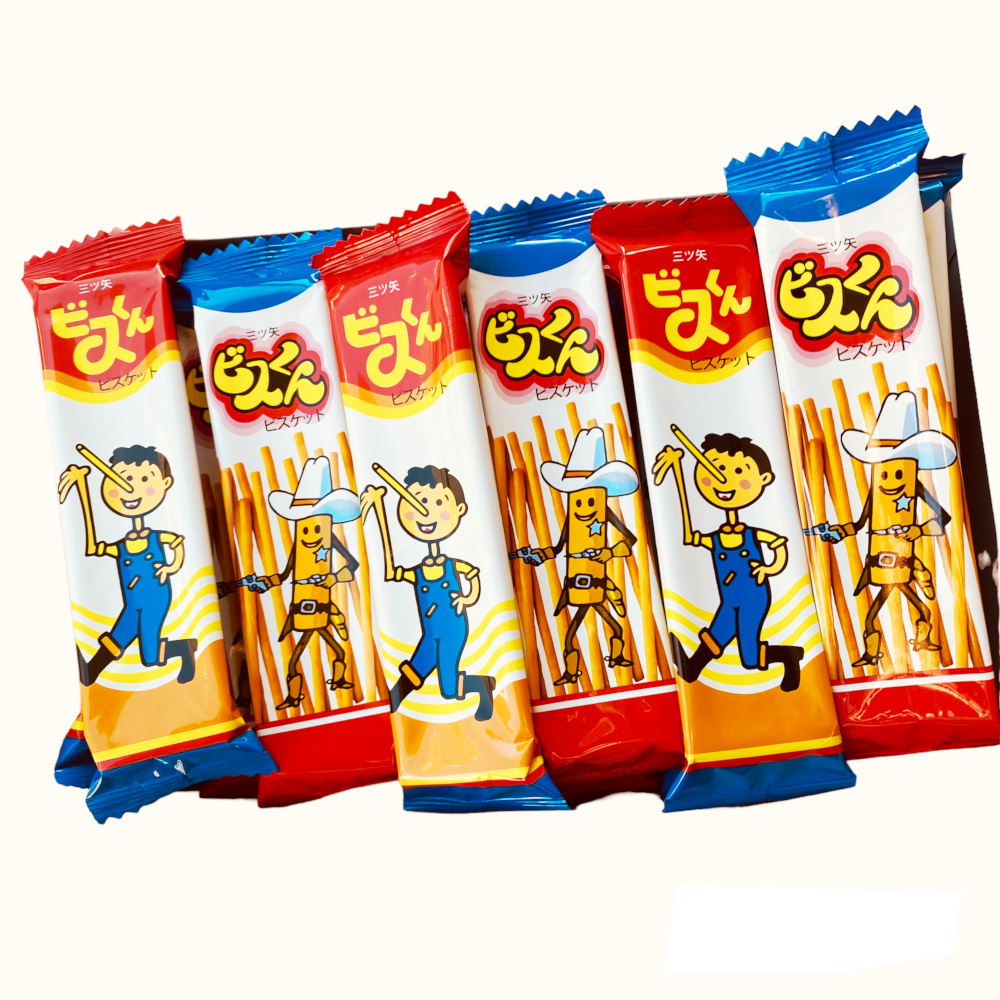 駄菓子/格安 三ツ矢 ビスくん 30入 問屋佐塚商店