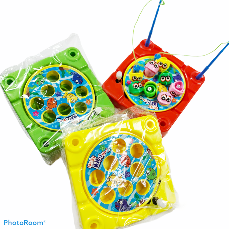 釣り竿２本付き　楽しい魚釣り　イベントの景品にどうぞ