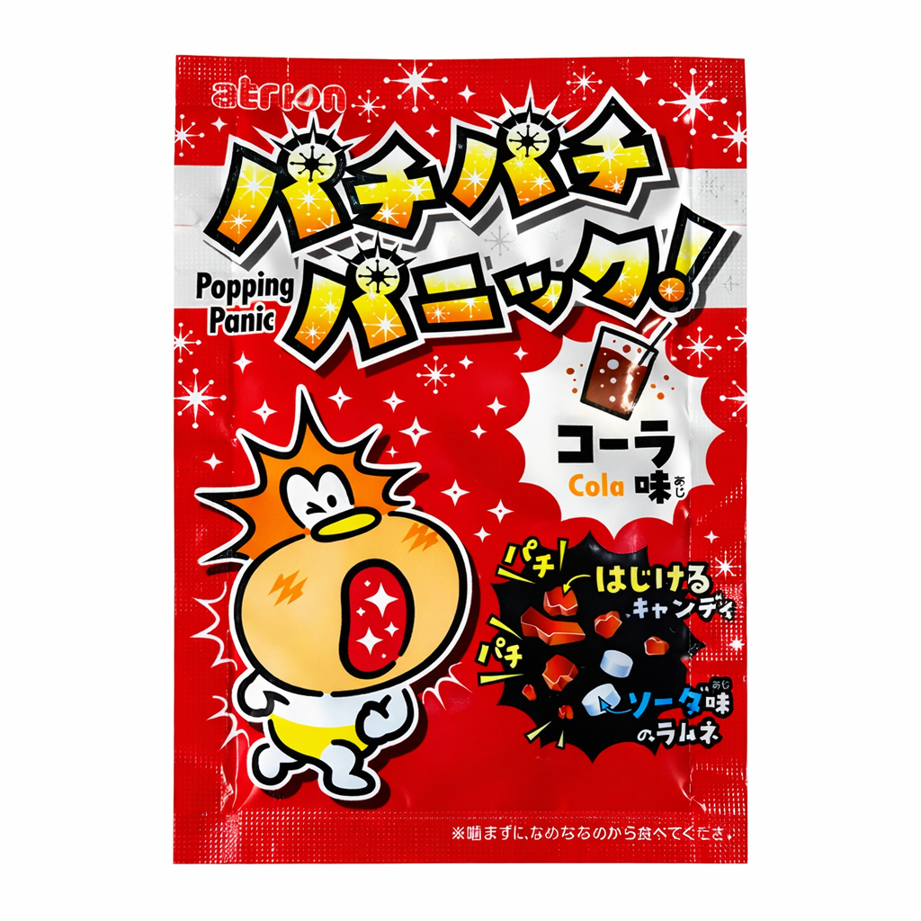 パチパチパニック コーラ味　お勉強疲れや眠たい時もお口に入れればきっと目が覚めちゃう