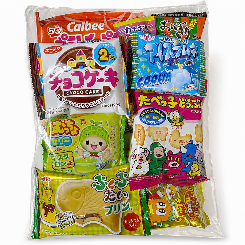 ５００円　お菓子袋詰めセット