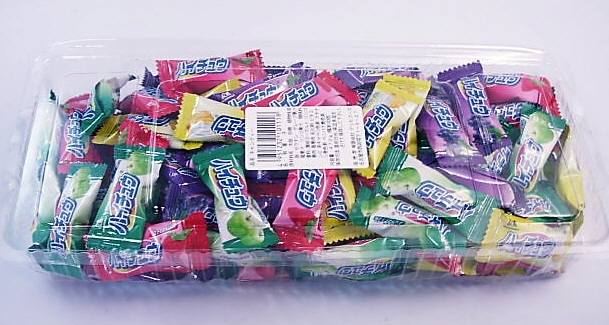 業務用駄菓子 森永ハイチュウ100個と大量入り つかみ取りや配布・お菓子まきに 糖分補給に！お客様サービスに最適です。即日発送可