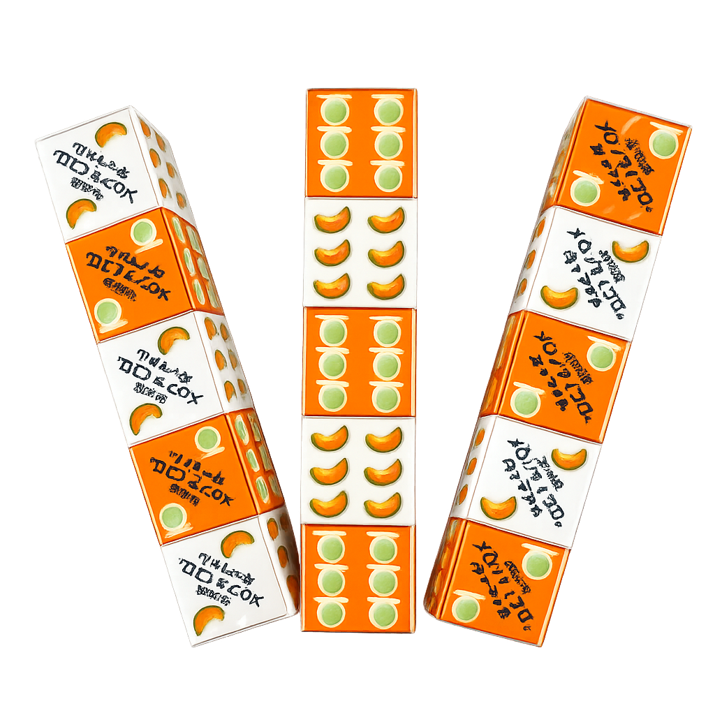 北海道メロン サイコロキャラメル 50ｺ 佐塚商店