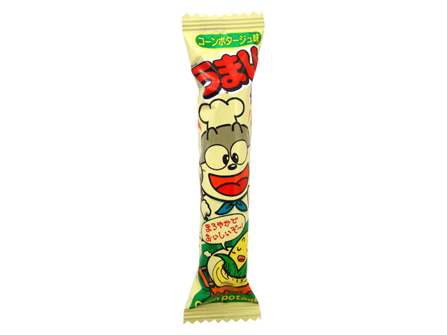 やおきんうまい棒の優等生　コーンポタージュ味はどなたにも好まれる味です
