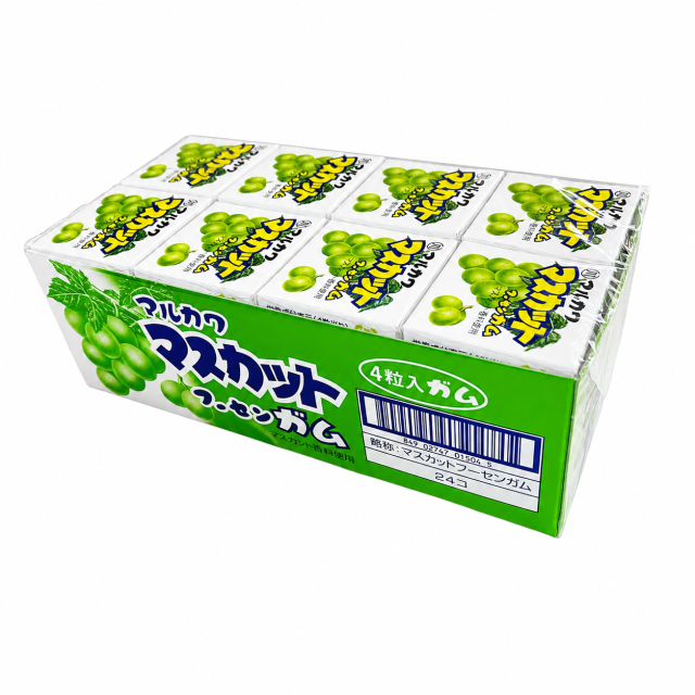 マスカットフーセンガム　さわやかなマスカットの香りと甘みが楽しめる
