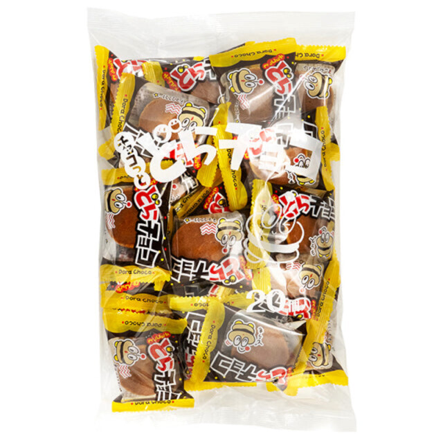 チョコとどらチョコ　ミニのどら焼きにチョコペーストがサンド
