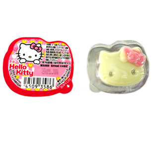 ハローキティーレリーフチョコ　　かわいらしいキティーちゃんがいっぱい入っているチョコレート