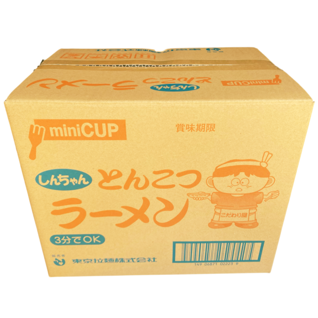 しんちゃんとんこつラーメン　 お湯を注げば本格派の味わいを手軽に楽しめる 「東京拉麺