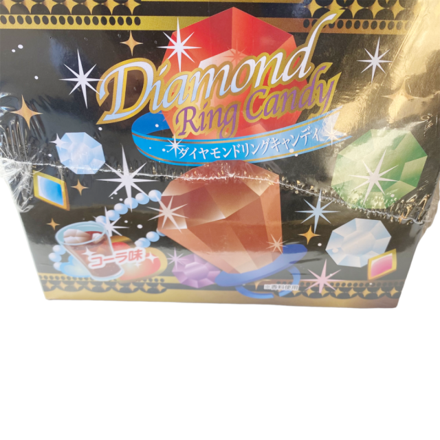 ダイヤモンドリングキャンデイ（コーラ味）　指輪の形の楽しいコーラ飴