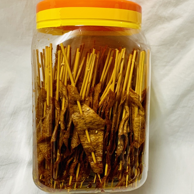 ポット入り 帆たら 甘醤油味の珍味はお父さんのおつまみにも大好評！