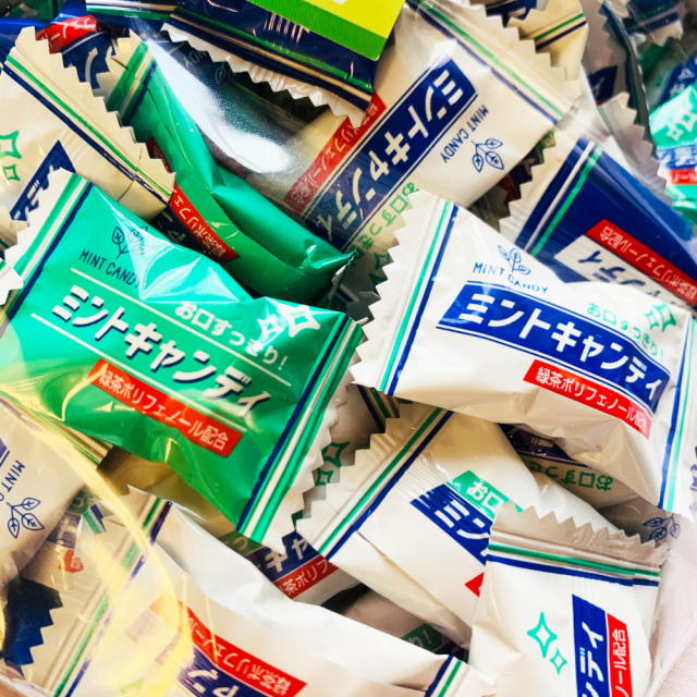 ミントキャンディーは飲食店様などのお客様サービスに好評です
