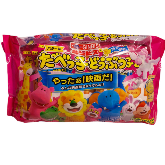 たべっこどうぶつ ６パック  サクサク軽い口当たりとほんのり甘いミルク風味