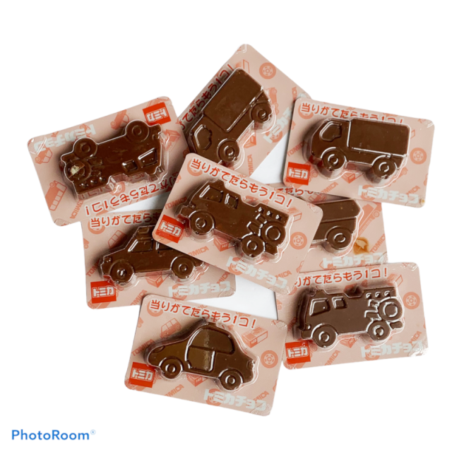 車が好きな彼にトミカチョコはいかがですか　バレンタインにプレゼント