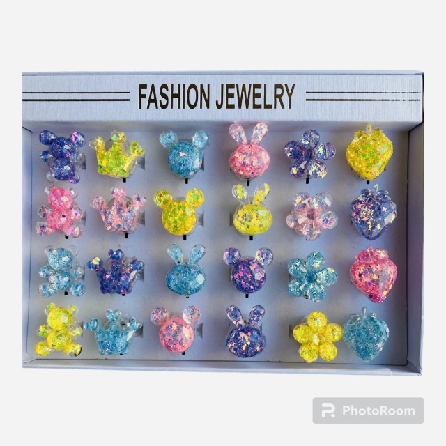 光る指環　女の子のおしゃれに