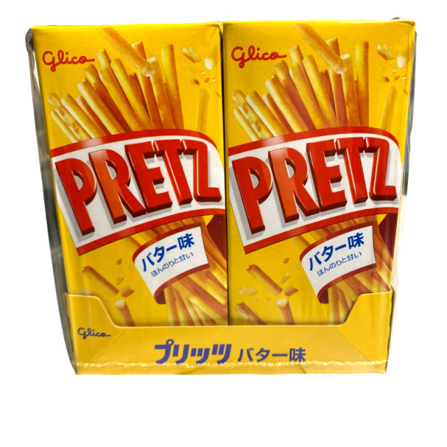 グリコプリッツ 　懐かしいバター味サクサク香ばしいバターの風味