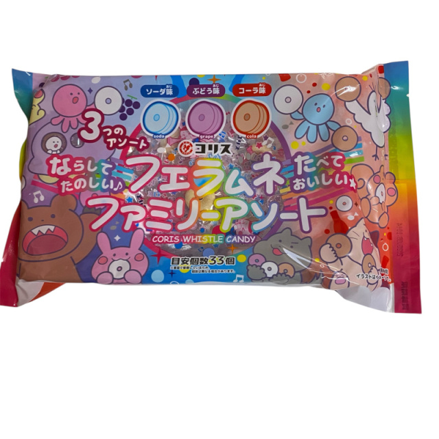 フエラムネ ファミリーパック　鳴らしてたのしいフエラムネ