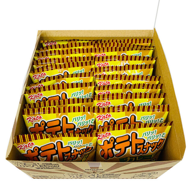 駄菓子/ポテトスナック カレー風味 20袋 問屋佐塚商店