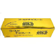 金券付　ゴールドチョコ　駄菓子屋さん人気のチョコレートです。箱の中に金券入り