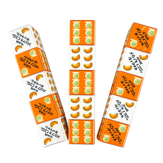 北海道メロン サイコロキャラメル 50ｺ 佐塚商店