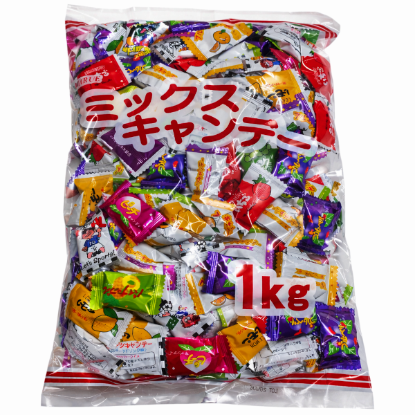 マルエ ミックスキャンディー１０種の味 1kg　１０種類の味が楽しめるミックスキャンディー