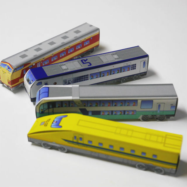 JR特急電車チョコは32種類の特急電車が揃ってます