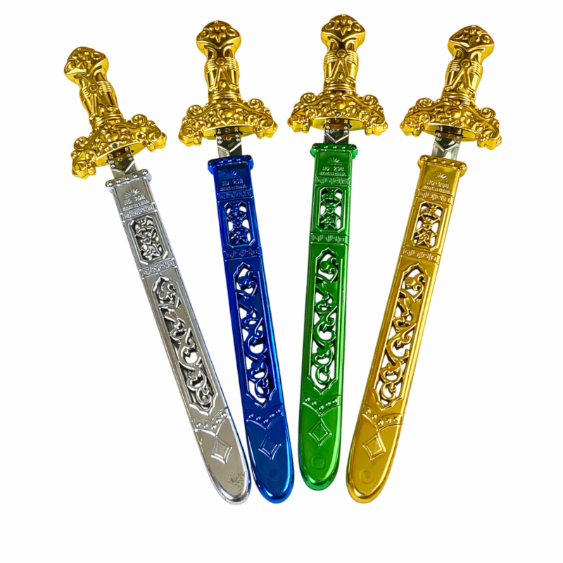 メタリック剣  。運動会やダンスの発表会、小道具とし