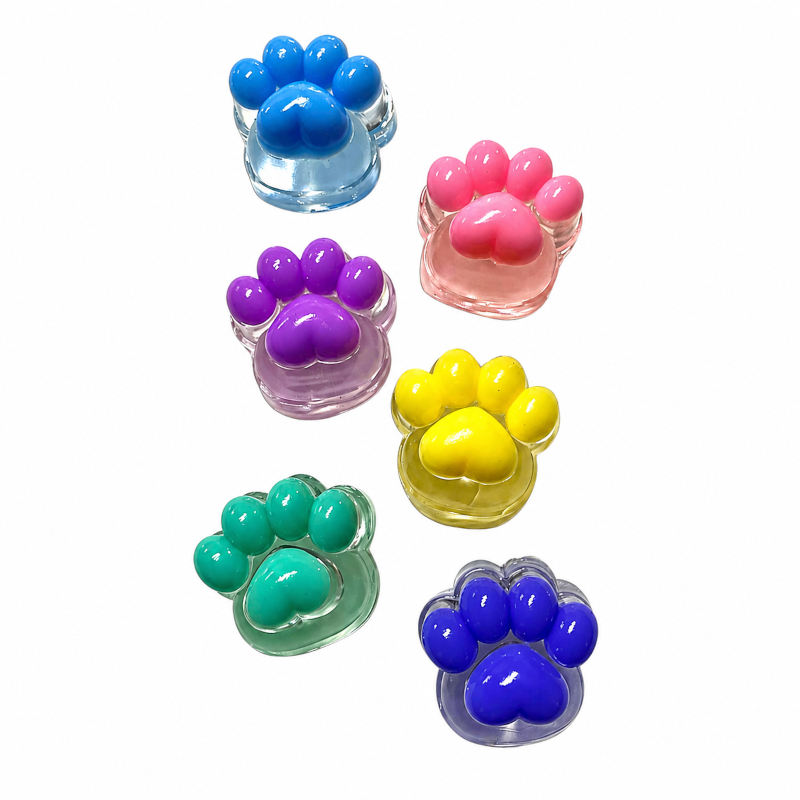 ぷにきゅうストラップ　5個