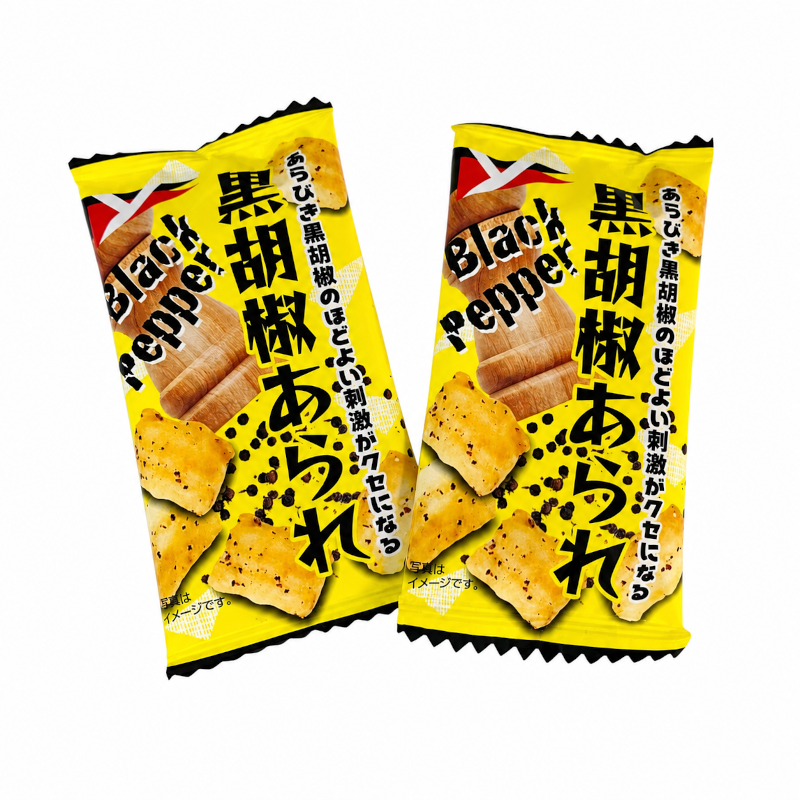 #20  黒胡椒あられ 30入　ヤスイフーズ