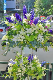 【53】　スタンド花　2段