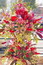 【56】　スタンド花　2段