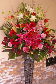 【59】　スタンド花　1段